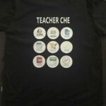 dark colored cotton dark transfer print