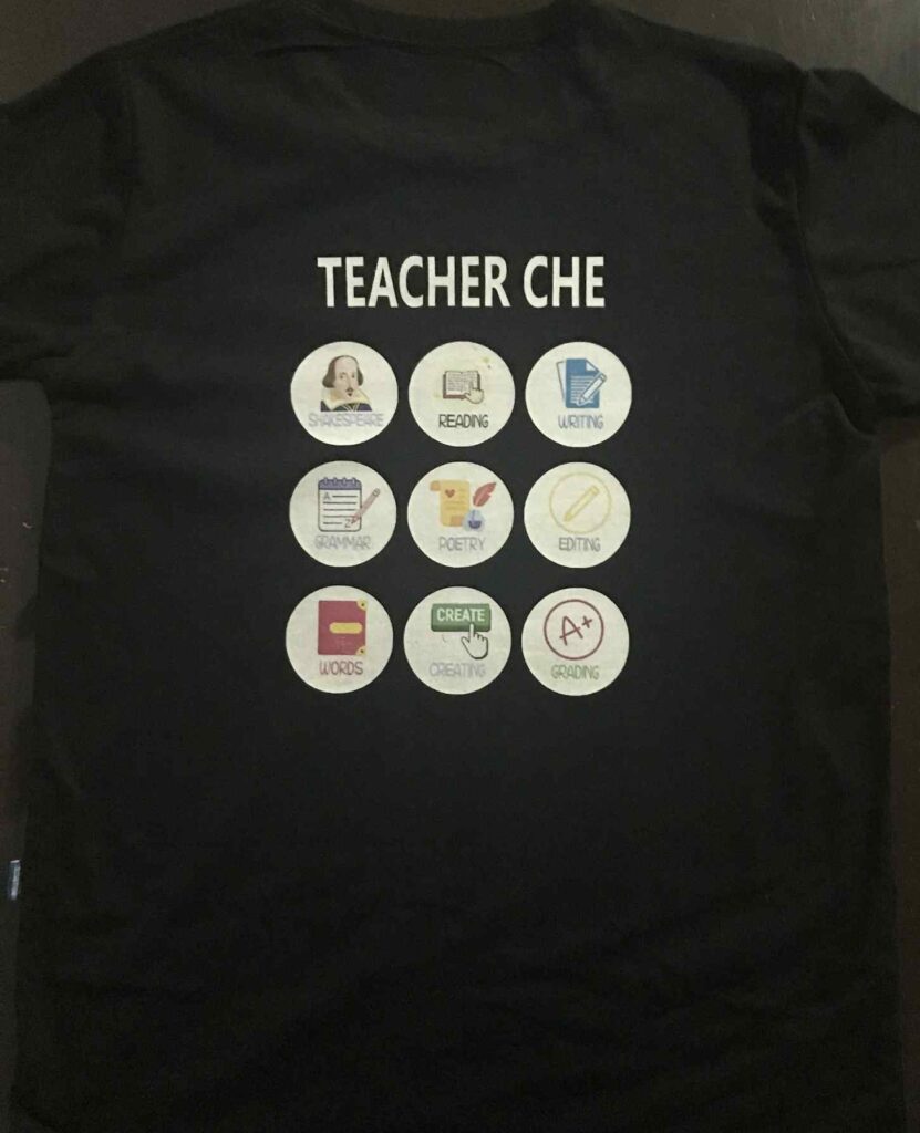 dark colored cotton dark transfer print