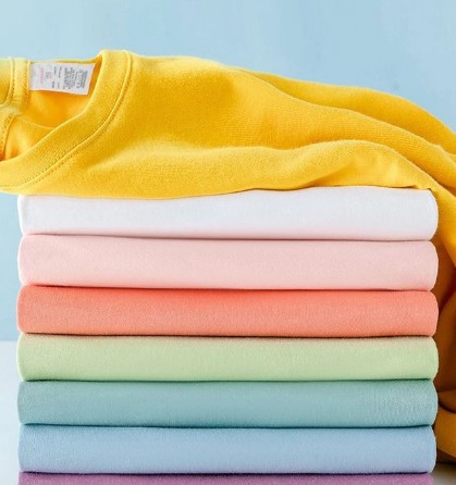 unisex cotton t shirt plain freesize - dark transfer printing